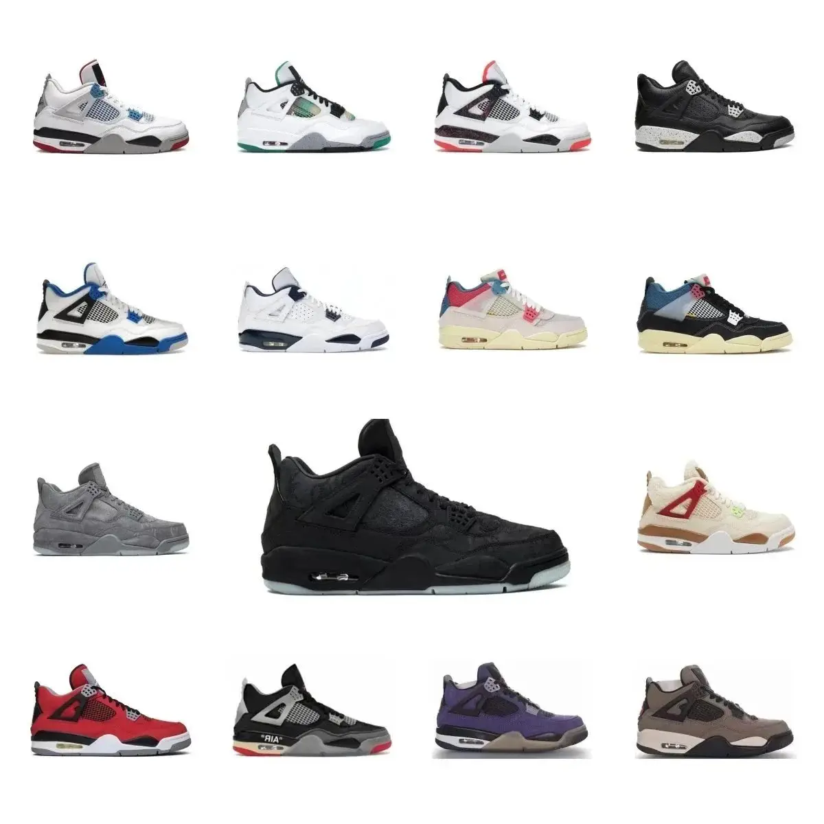 Nike Air Jordan 4 Sneakers — angle 2